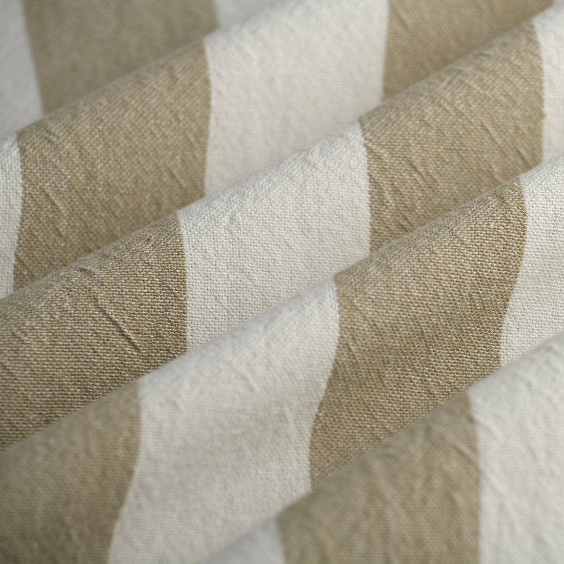 Tissu nappage anti tache stripe taupe - MT