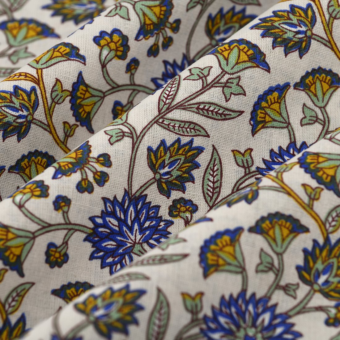 Tissu cretonne Santal ivoire — vue 3