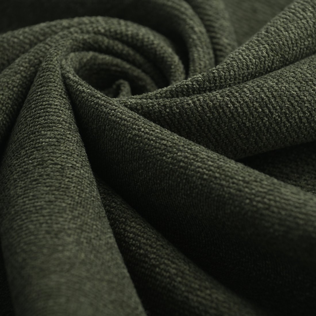 Tissu velours minim vert - MT