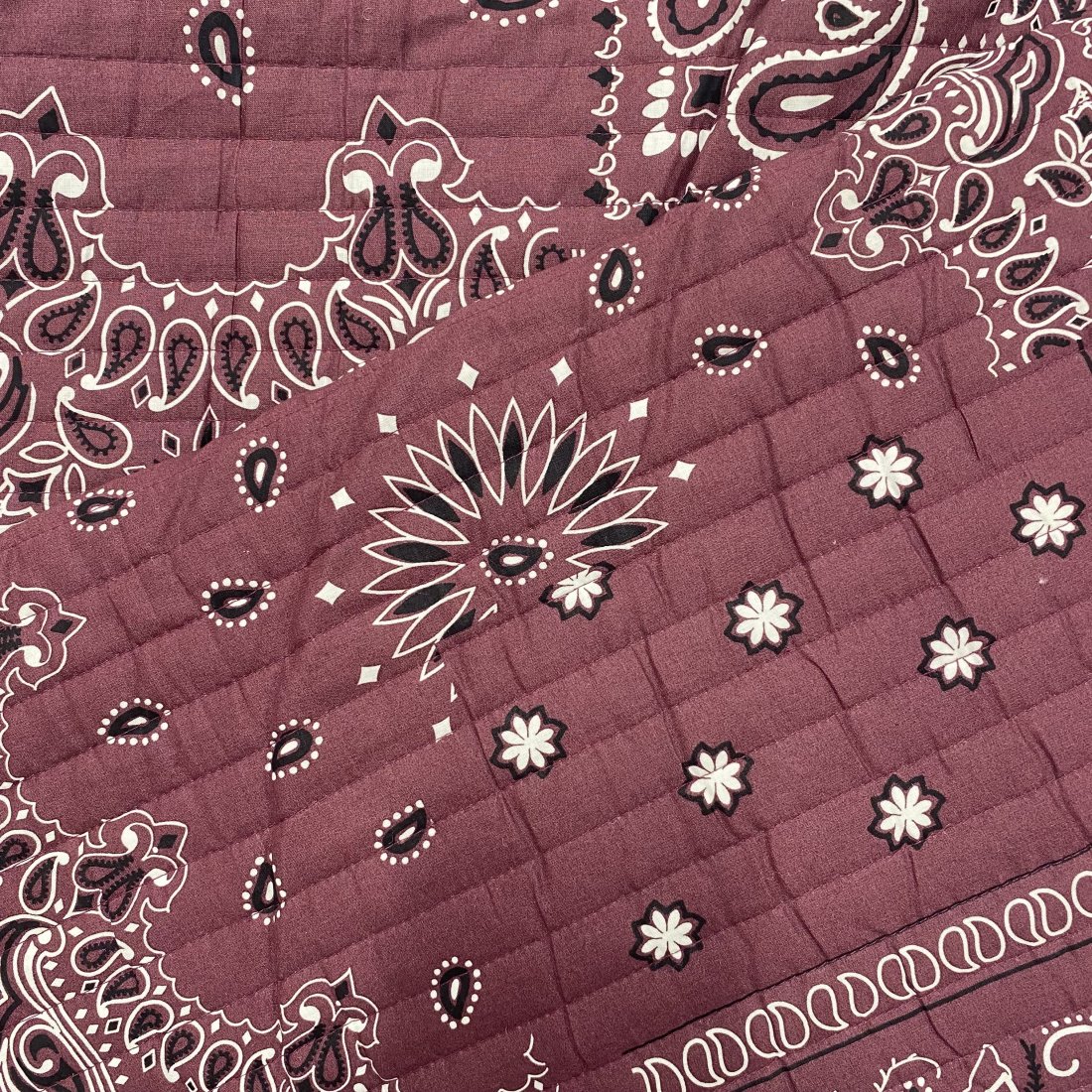 Coupon 2m matelassé Bandana violet - Promod Couture - Promod Couture