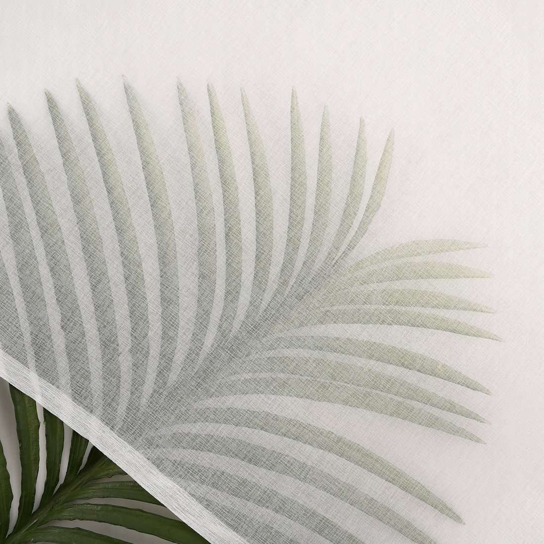 Tissu voilage uni blanc - Linder