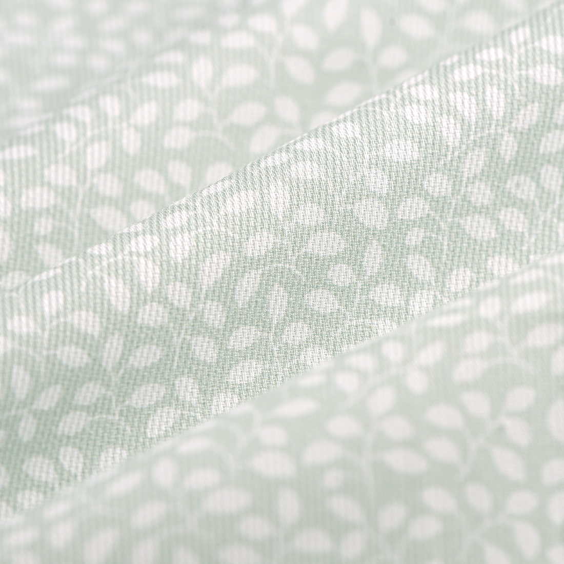 Tissu piqué de coton mini végétal