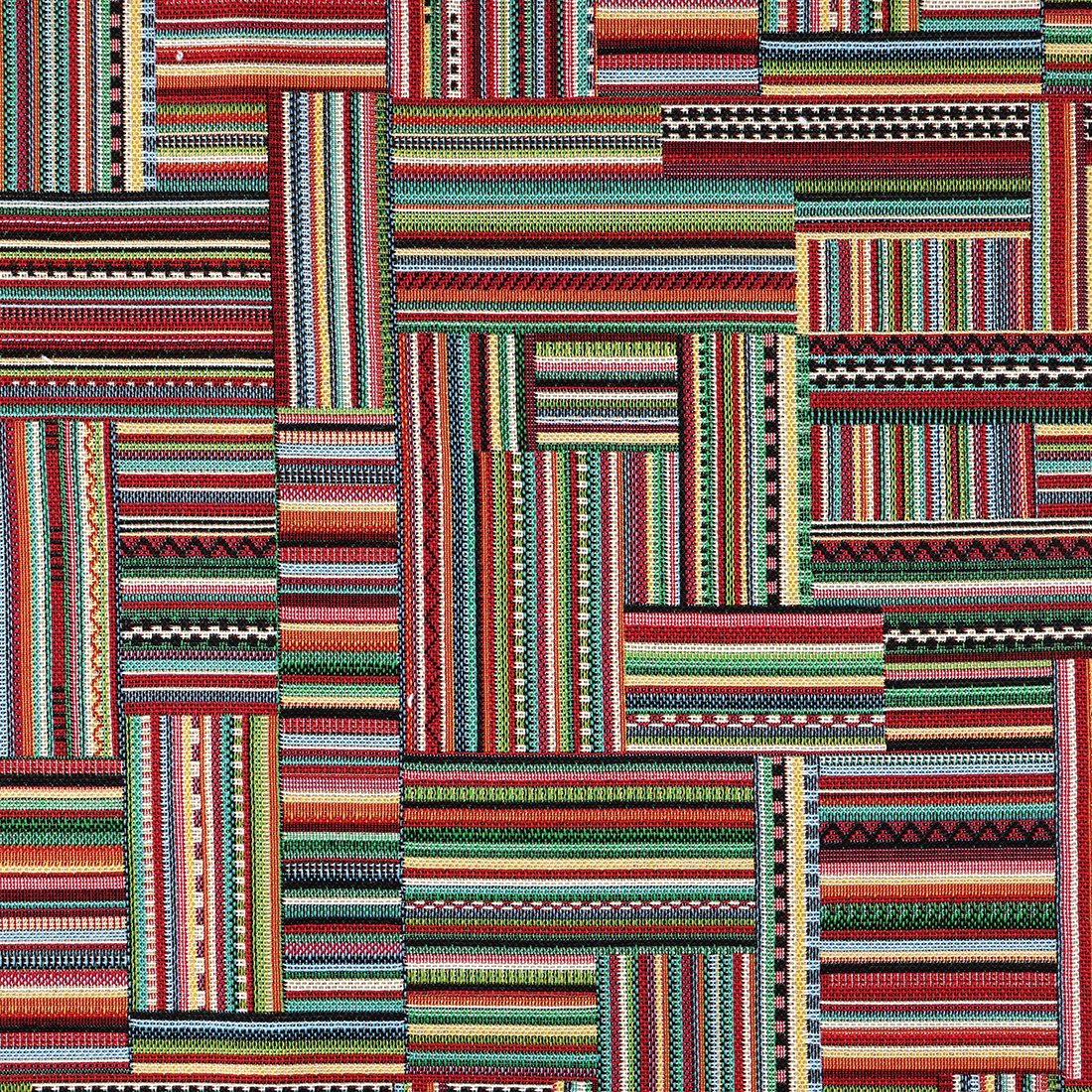 Tissu jacquard rayures déstructurées