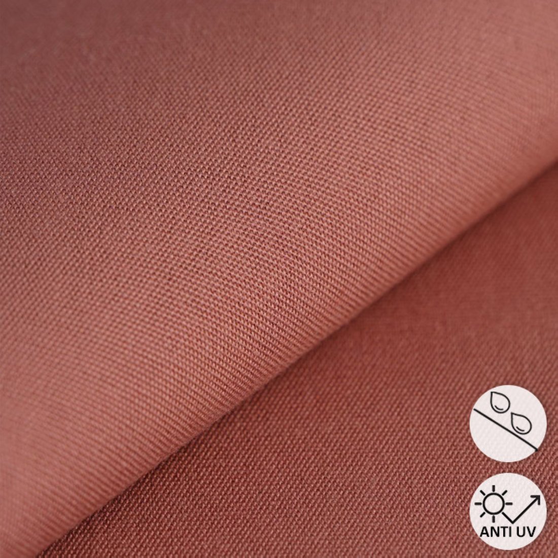 Tissu bâche plein air déperlant grande largeur rosa