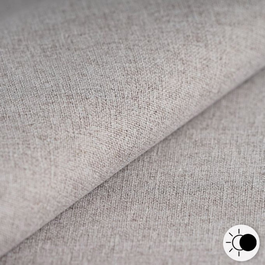 Tissu occultant effet Lin coloris lin - MT