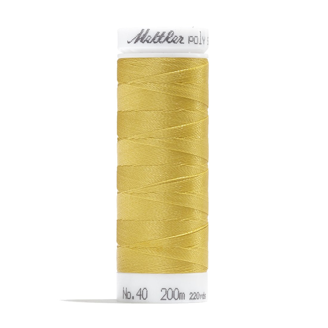 Bobine fil Poly Sheen jaune-orange Mettler