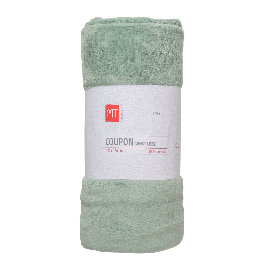 Coupon+minky+lisse+100x150cm+romarin+-+MT+-+Mondial+Tissus