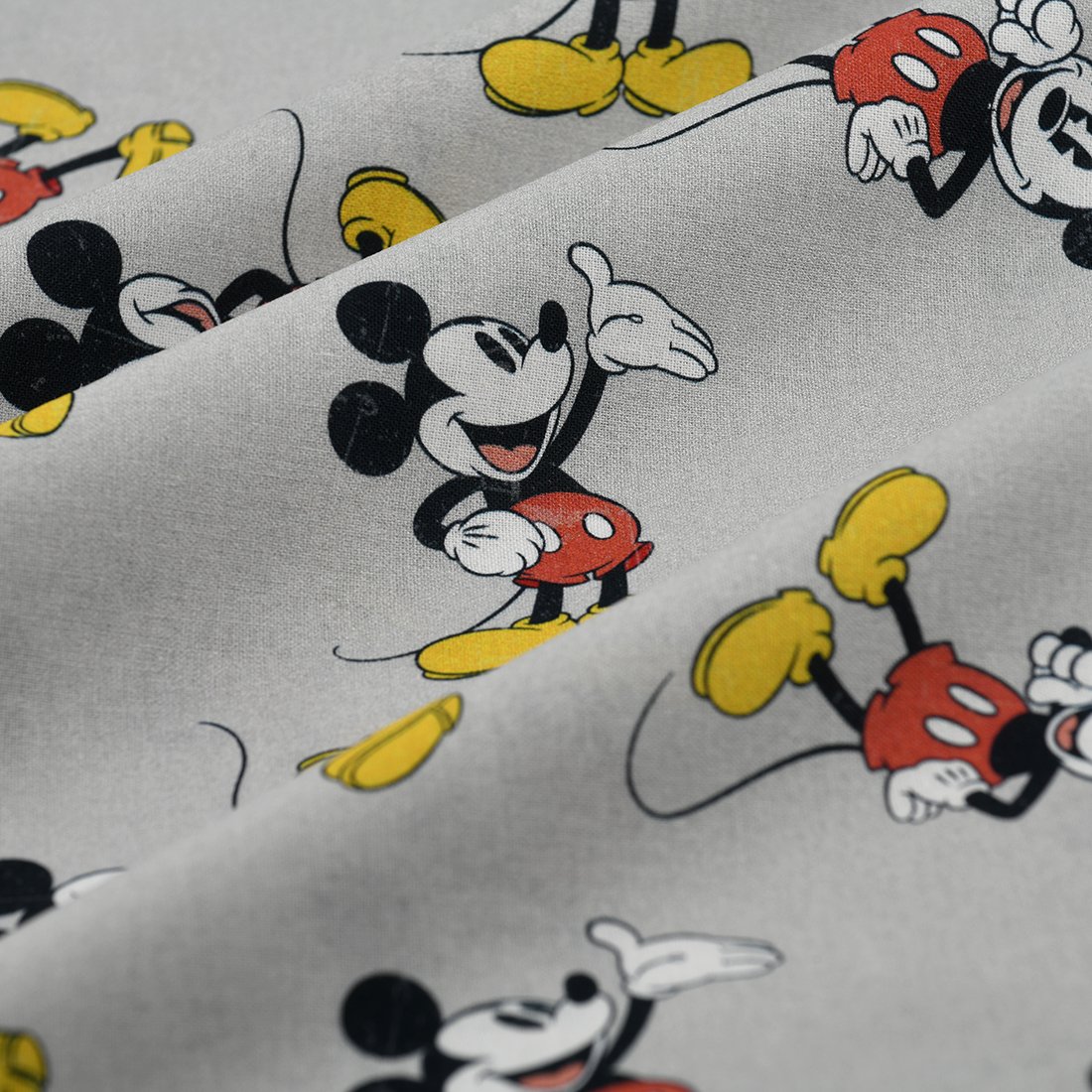 Tissu bachette licence Mickey écru