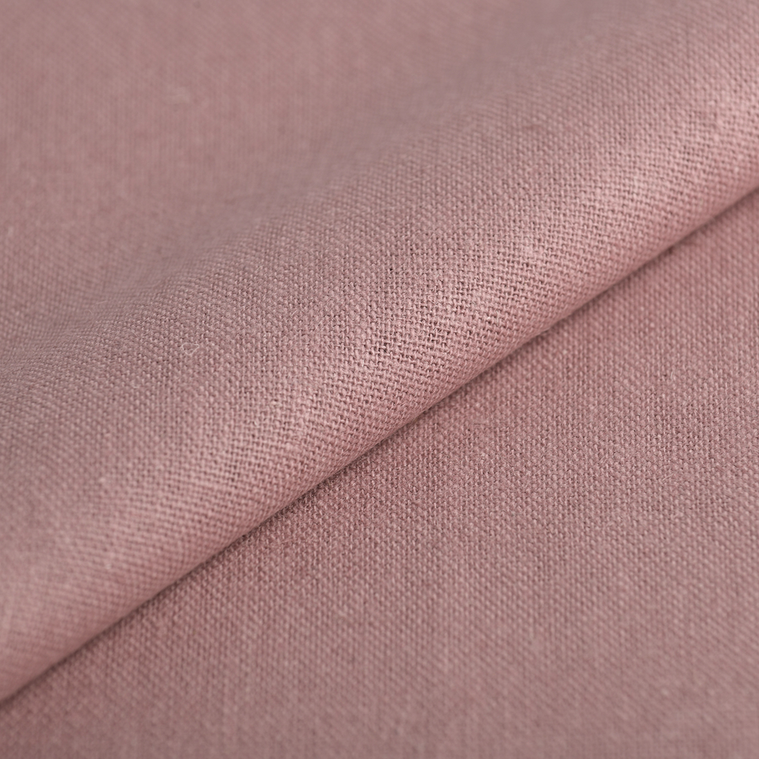 Tissu lin lavé Cordoue rose - MT