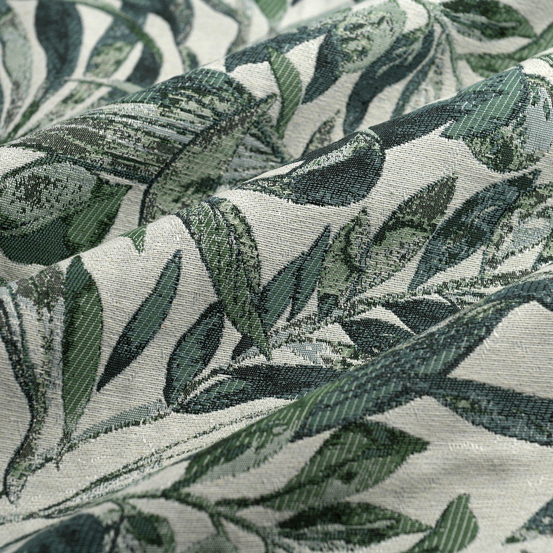 Tissu jacquard végétal