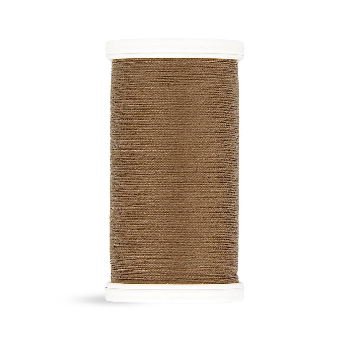 Bobine fil 100 m 100% polyester marron