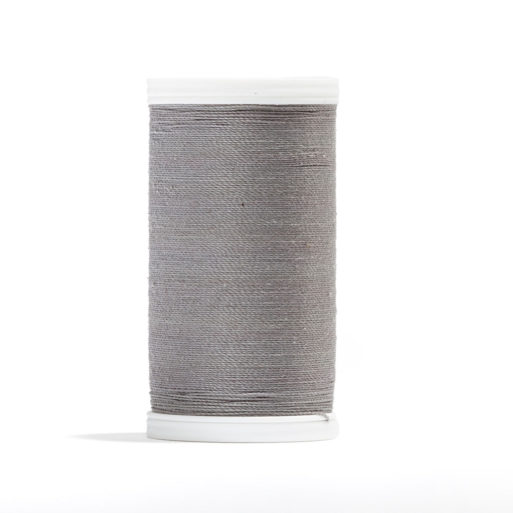 Bobine fil coton gris-noir 100m Mondial Tissus