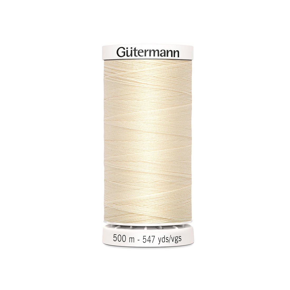 Bobine de fil pour tout coudre Gütermann - Crème