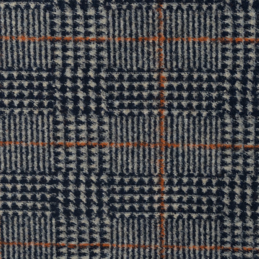 Tissu lainage fin classic marine