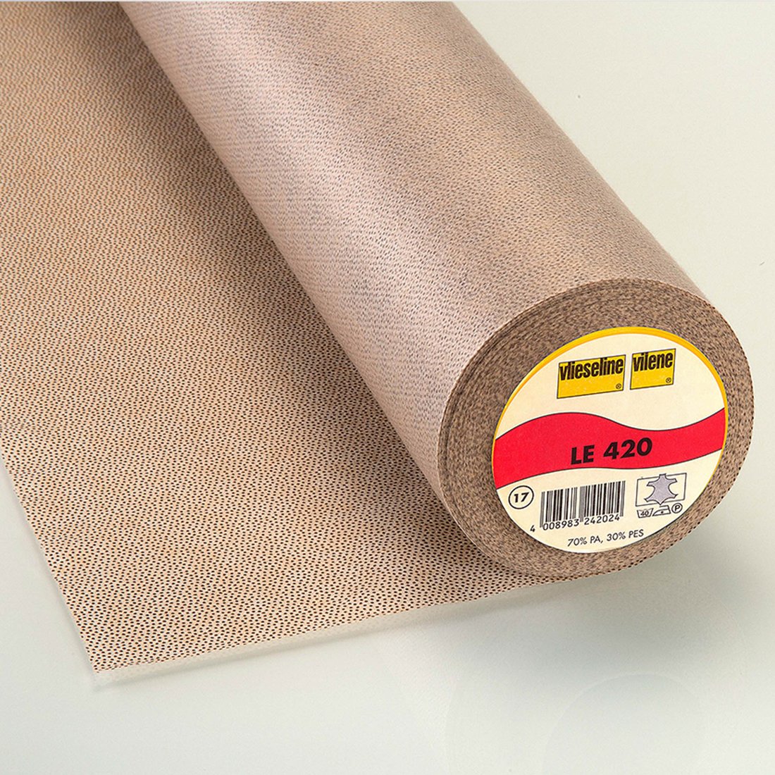 Entoilage thermocollant cuir Vlieseline LE420