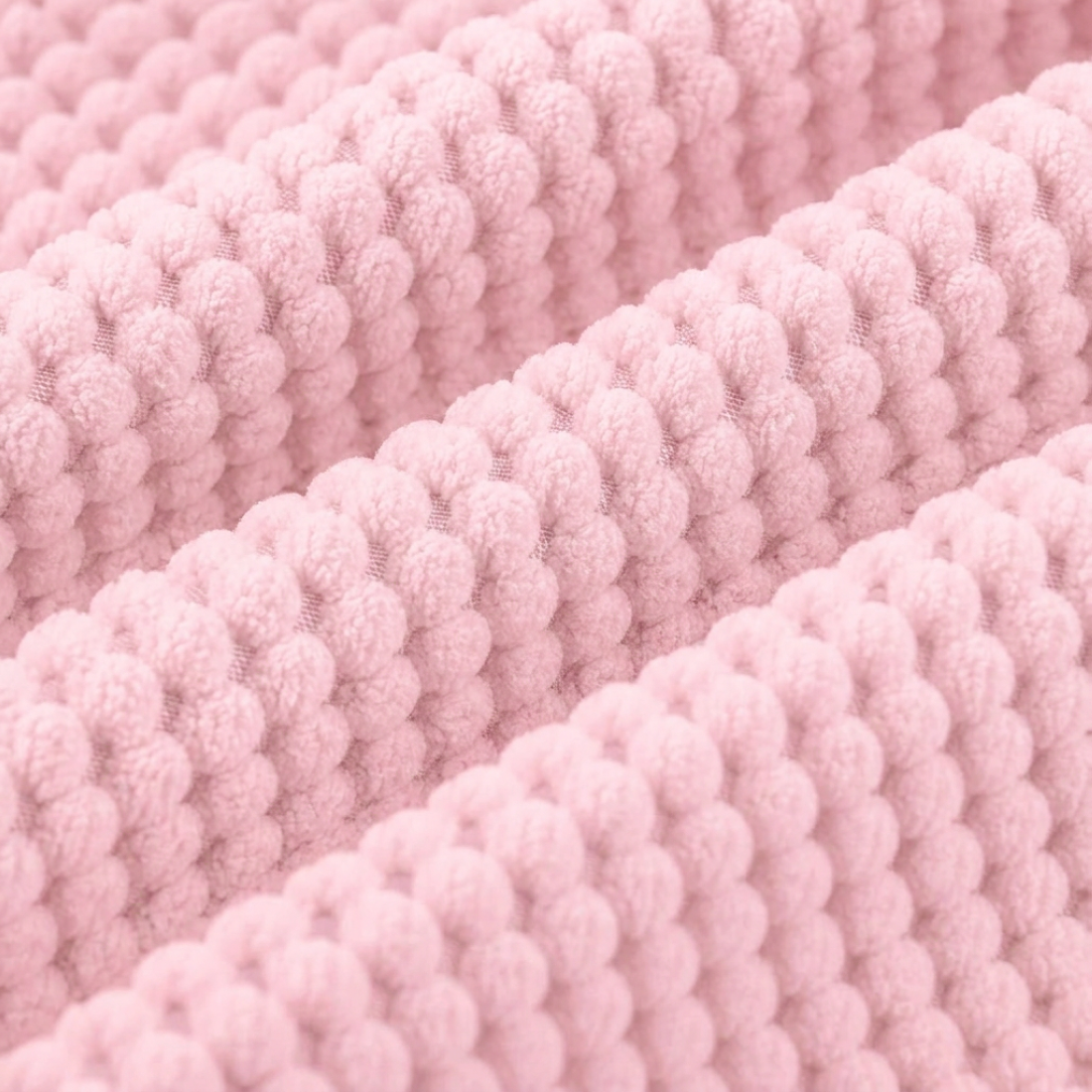 Minky abeille rose - MT