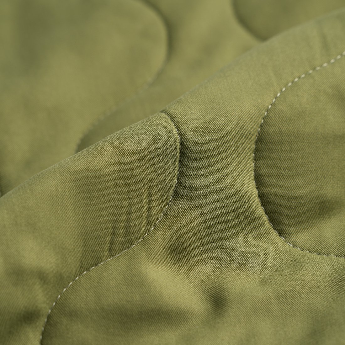 Tissu matelassé viscose piquage vague uni