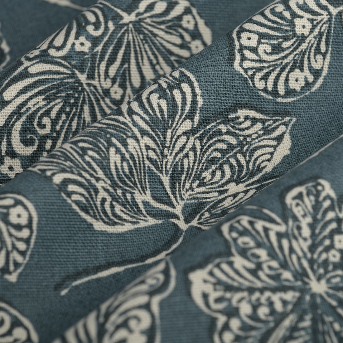 Tissu bachette Giorgia bleu - MT