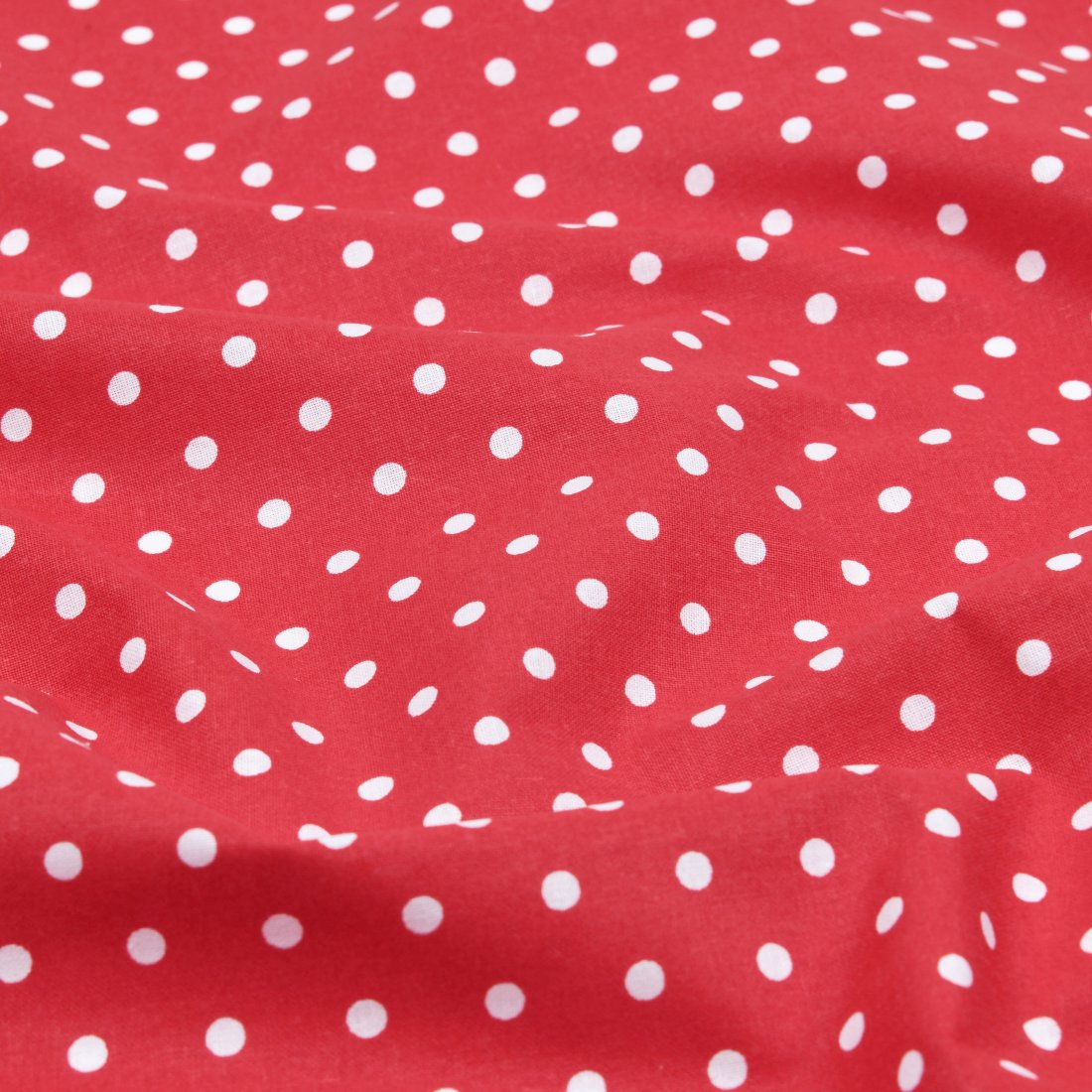 Tissu cretonne enduit imprimé petit pois — vue 4