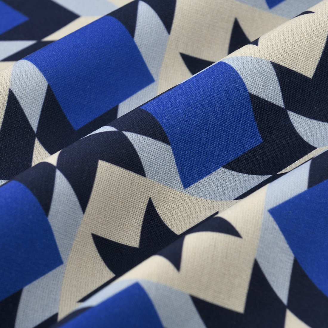 Tissu bachette quilting bleu - MT