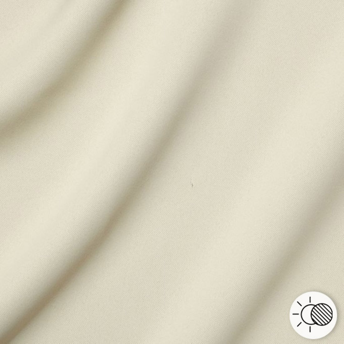 Tissu obscurcissant uni écru