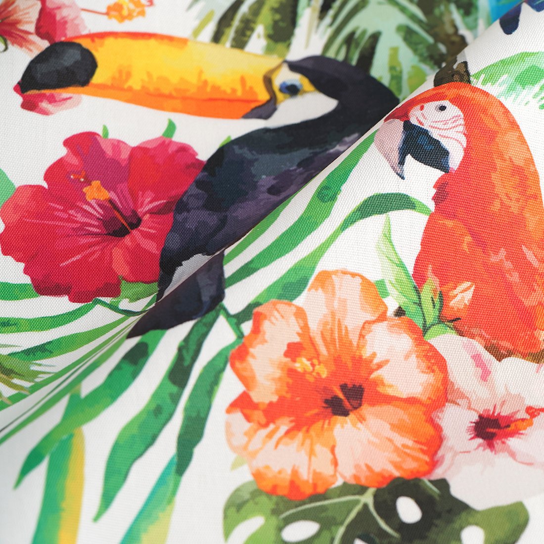 Tissu bâche imprimée Rio déperlant résistant uv