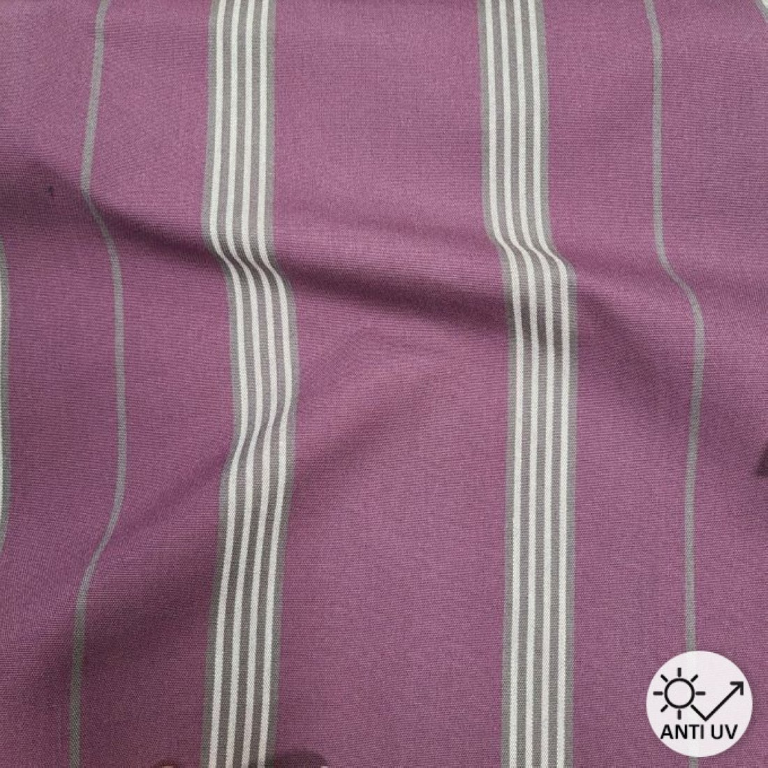 Toile outdoor imprimée rayures