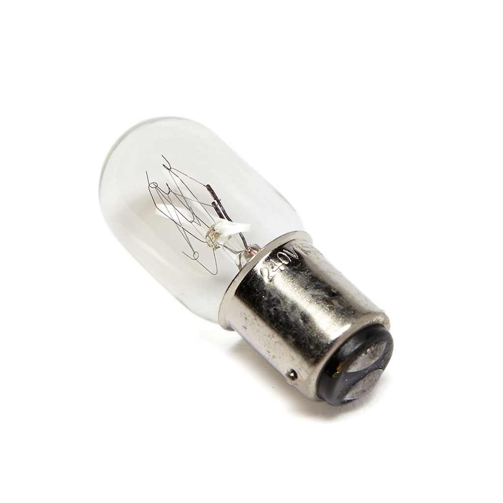 Ampoule 15x/240v baionnette courte (modele 22/4)