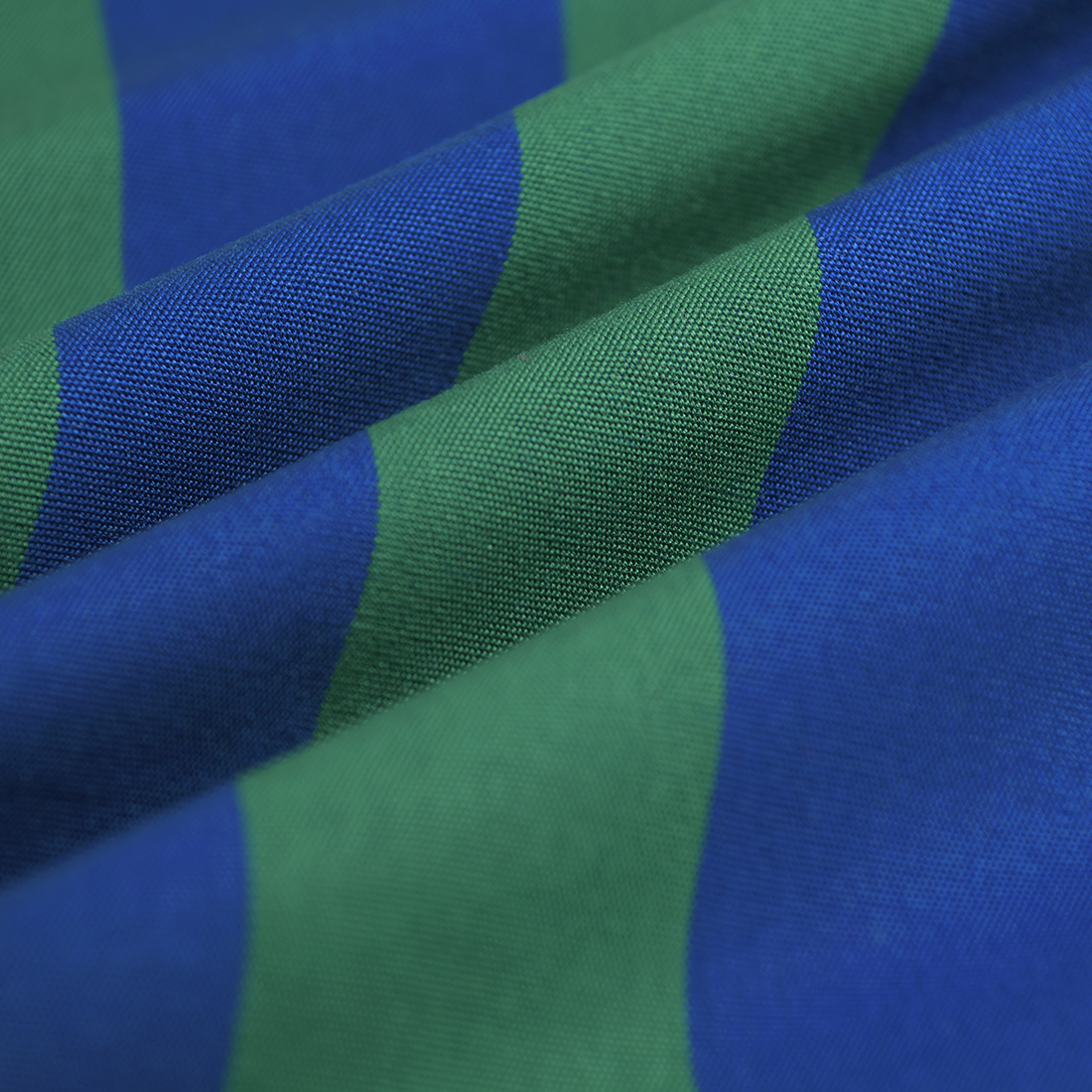 Tissu bâche plein air dralon Baya bleu vert