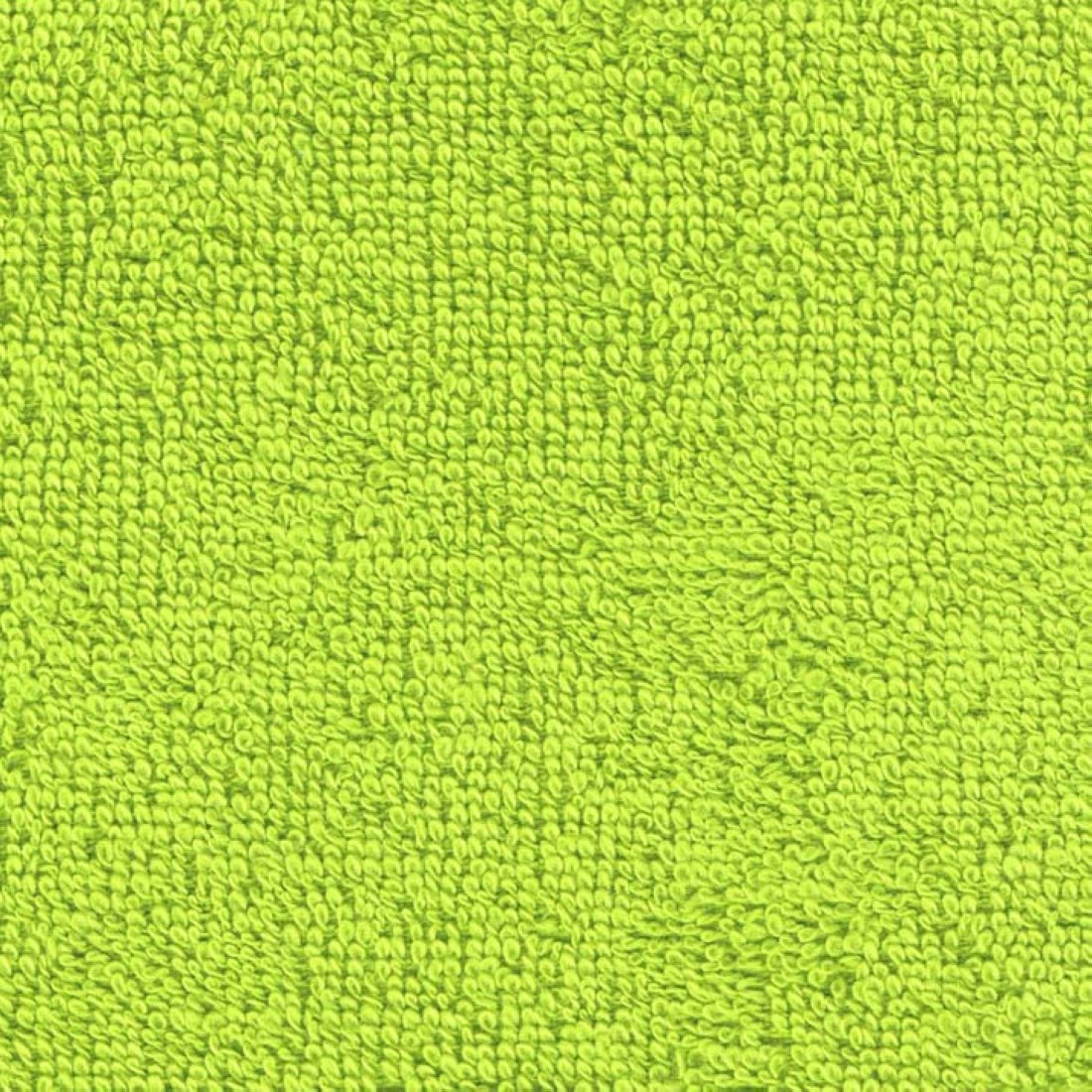 Tissu éponge léger uni Laguna vert pomme