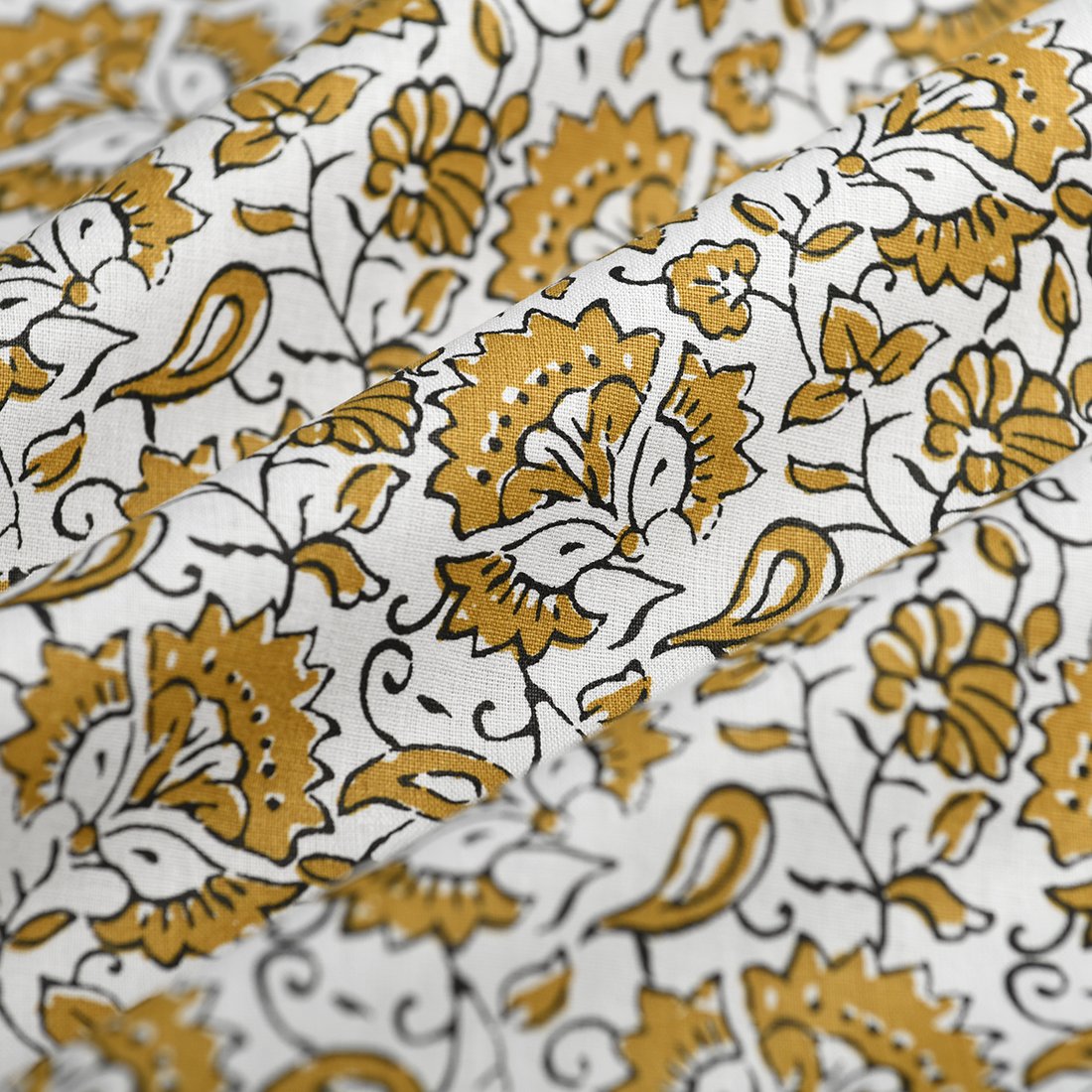 Tissu cretonne indienne Arya