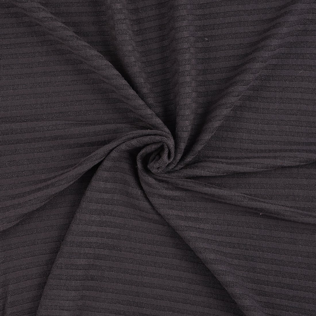 Tissu maille côtes plates bleu marine