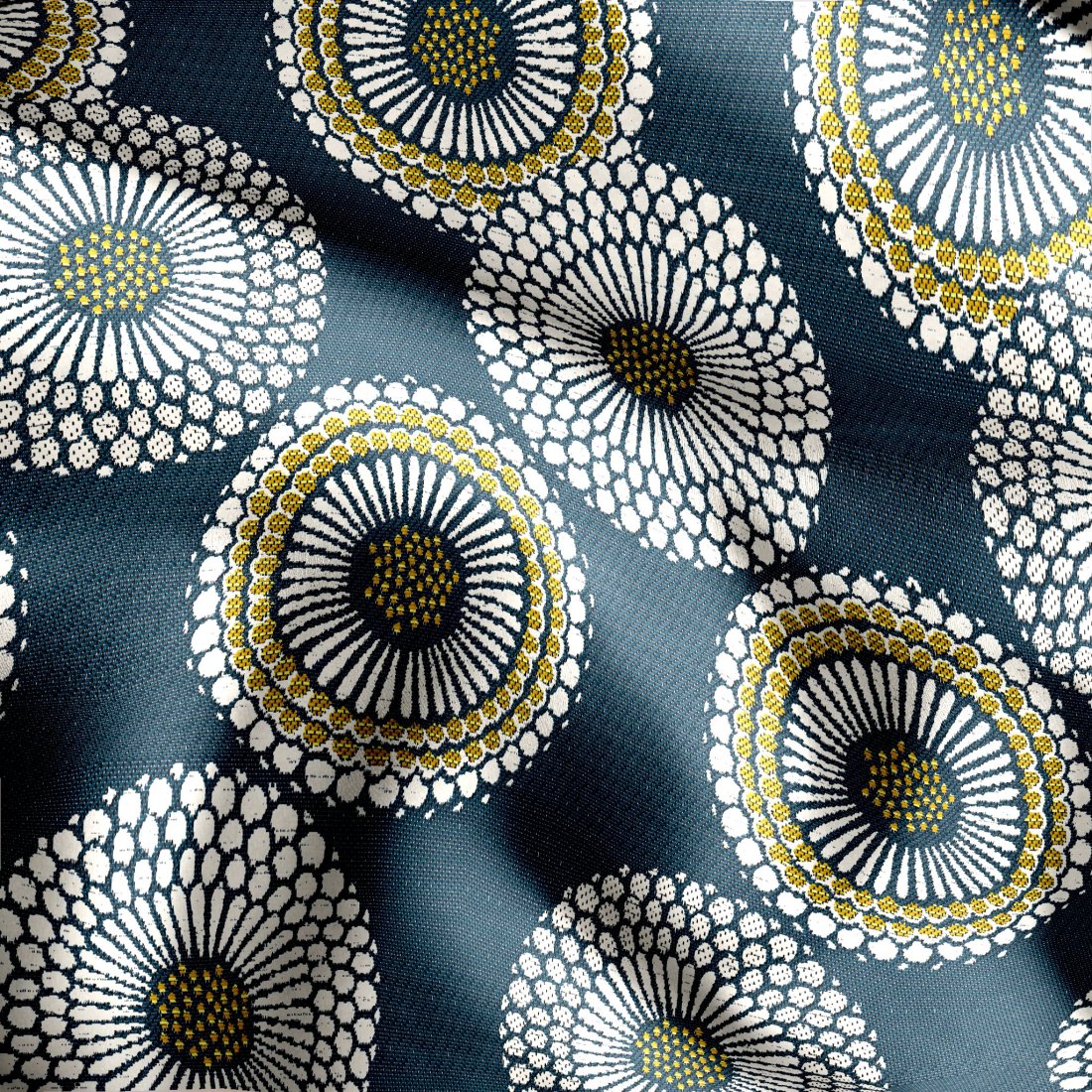 Tissu jacquard ethnique