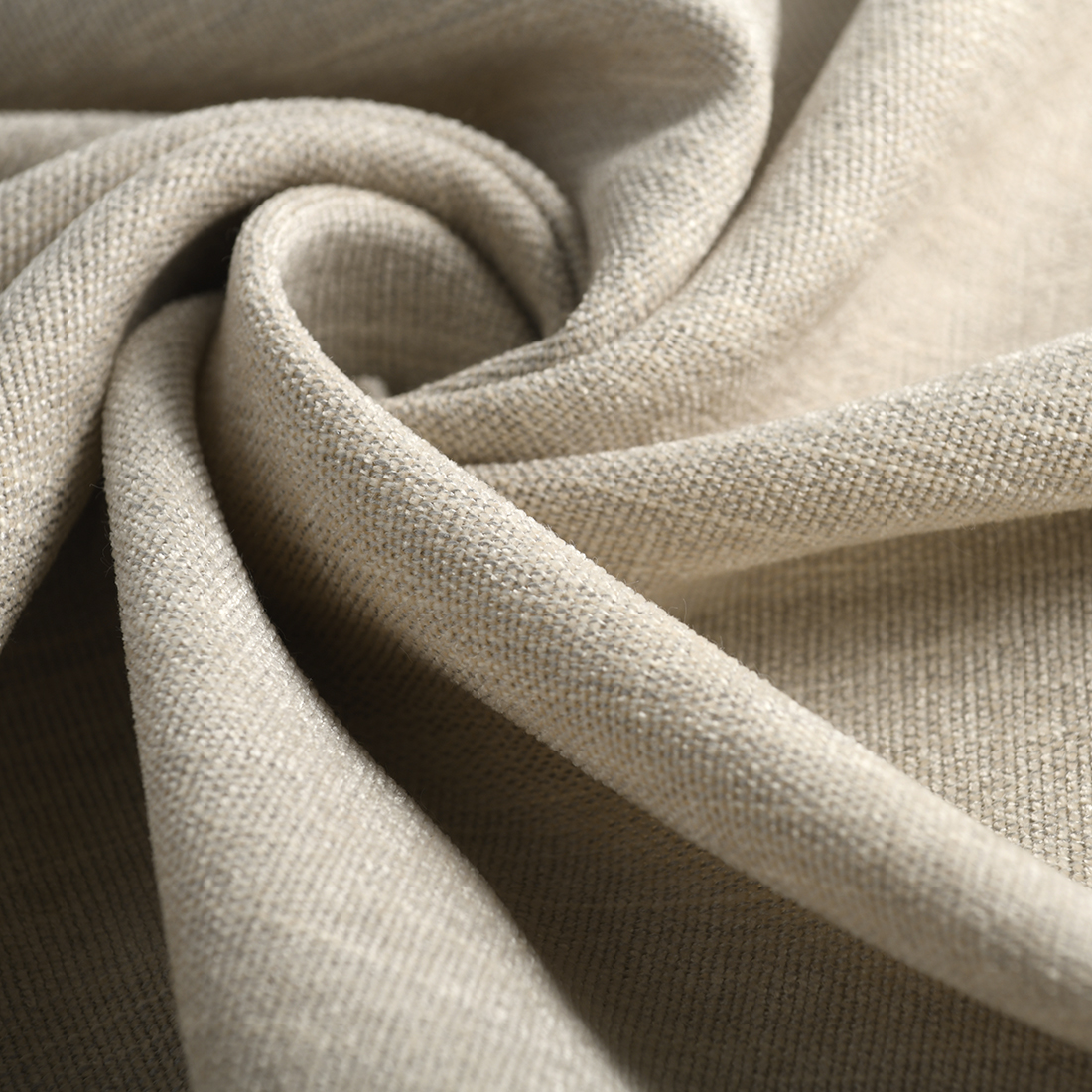 Velours chenille lanca ecru 300cm - MT