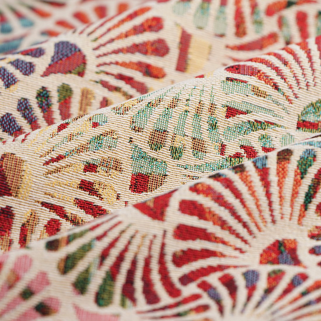 Tissu jacquard gobelin Gravity multico - MT