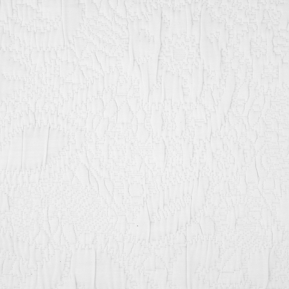 Tissu piqué arabesque écru