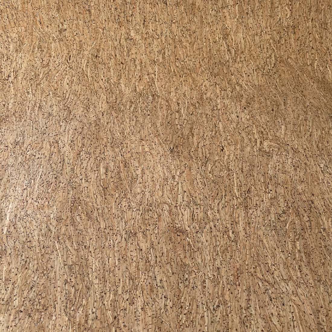 Tissu liège pailleté naturel