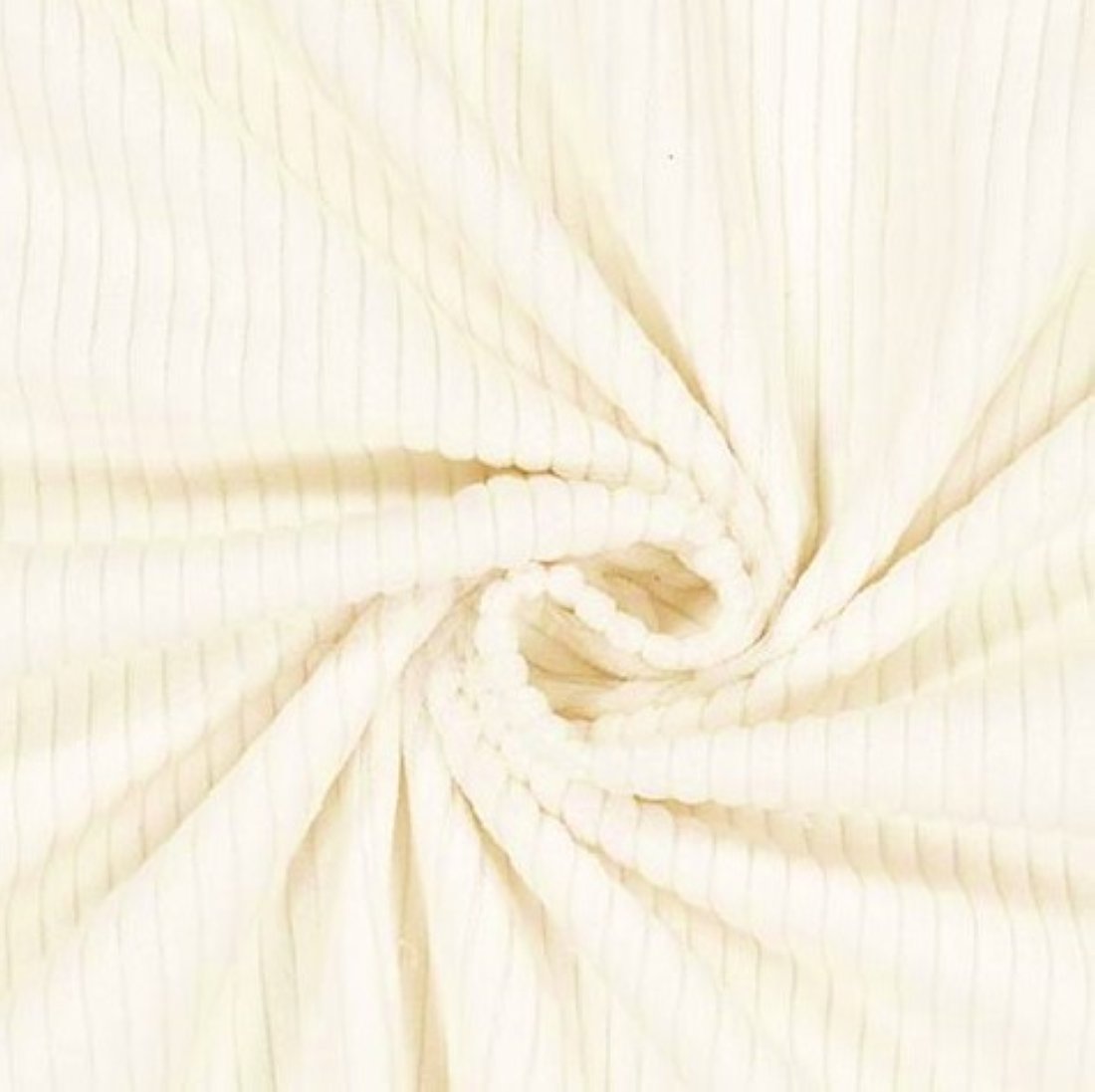 Tissu velours côtelé recyclé blanc - Albstoffe - Albstoffe