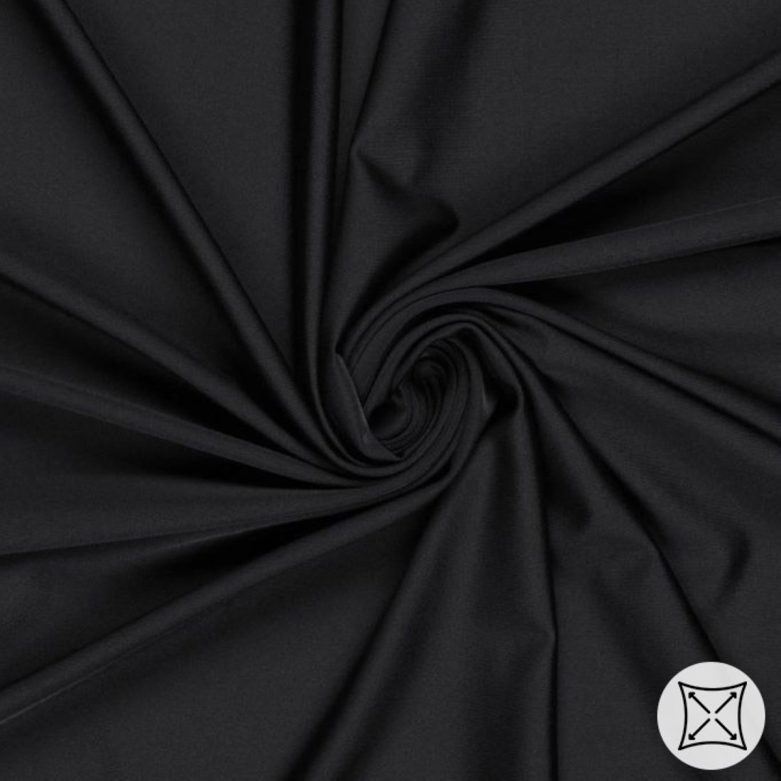 Tissu maillot de bain recyclé uni