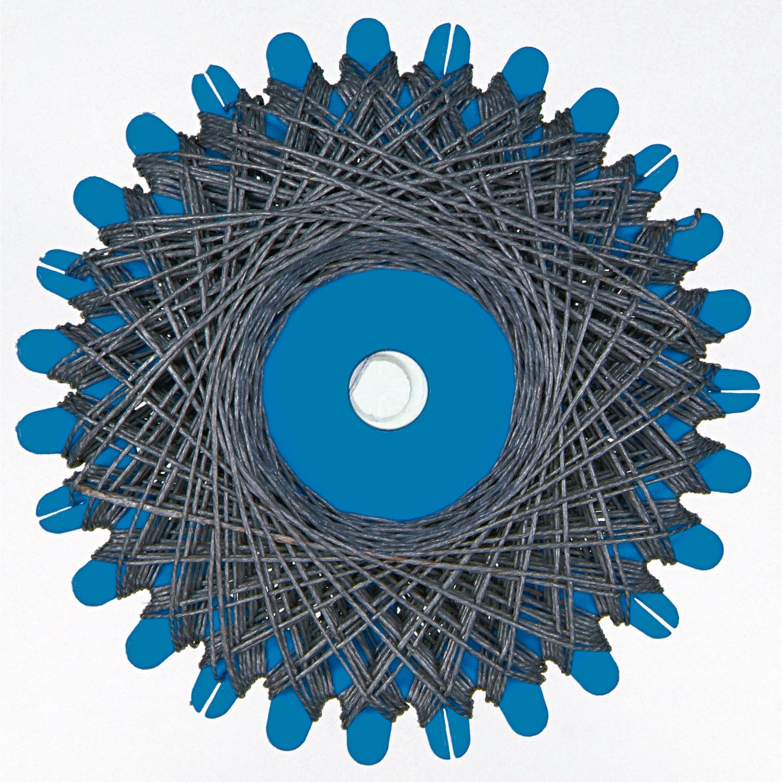 Fil de lin 2x20m gris