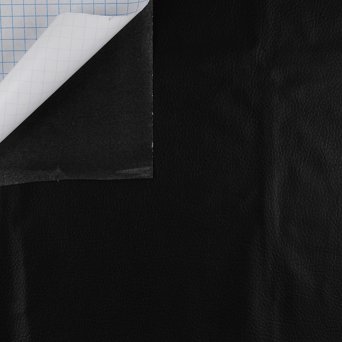 Tissu simili auto adhésif noir - MT