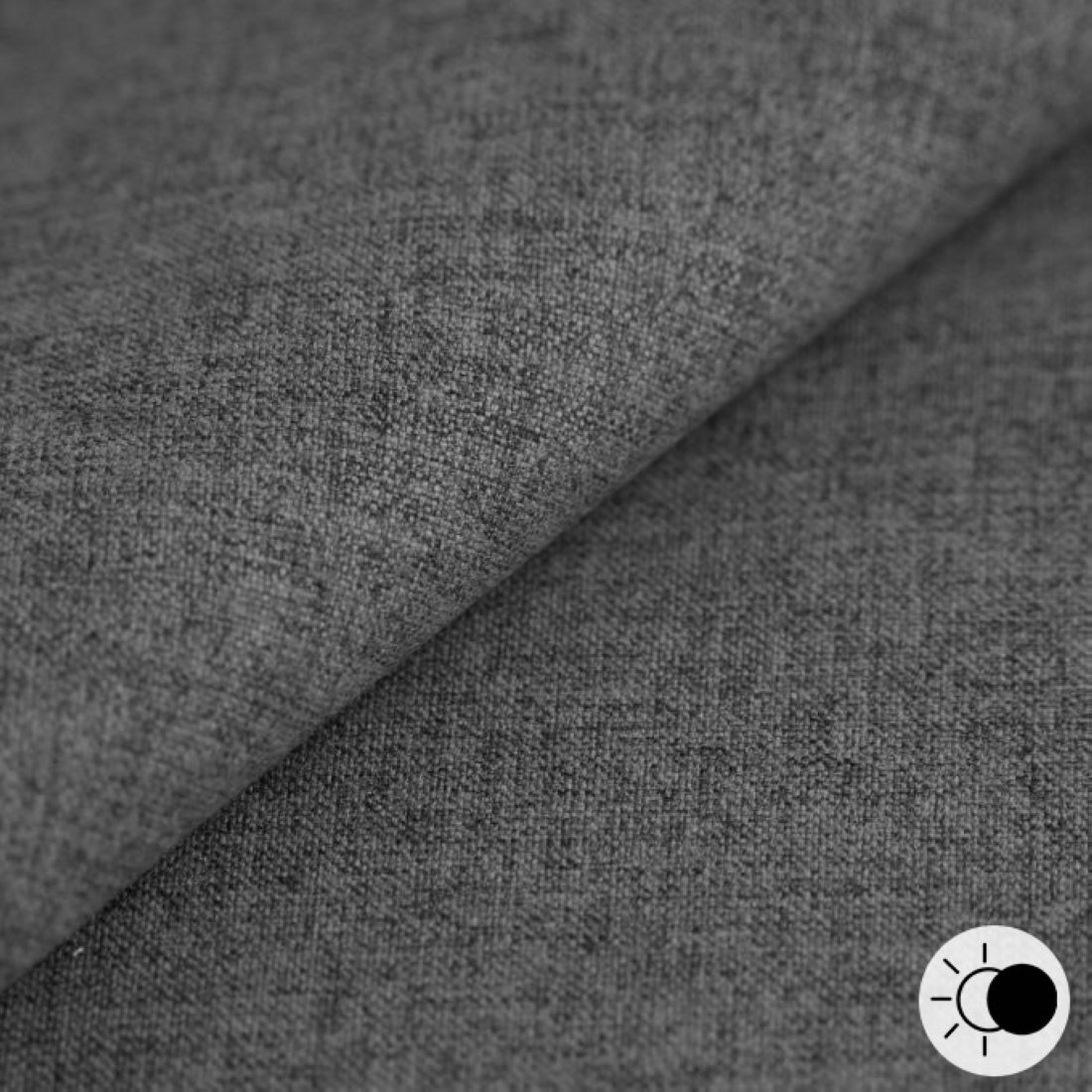 Tissu occultant Sunday gris anthracite - MT