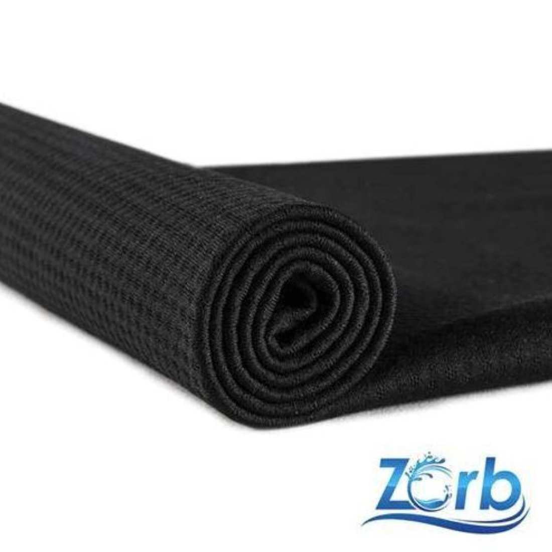 Tissu ZORB0 4D stay dry antimicrobien noir - Zorb