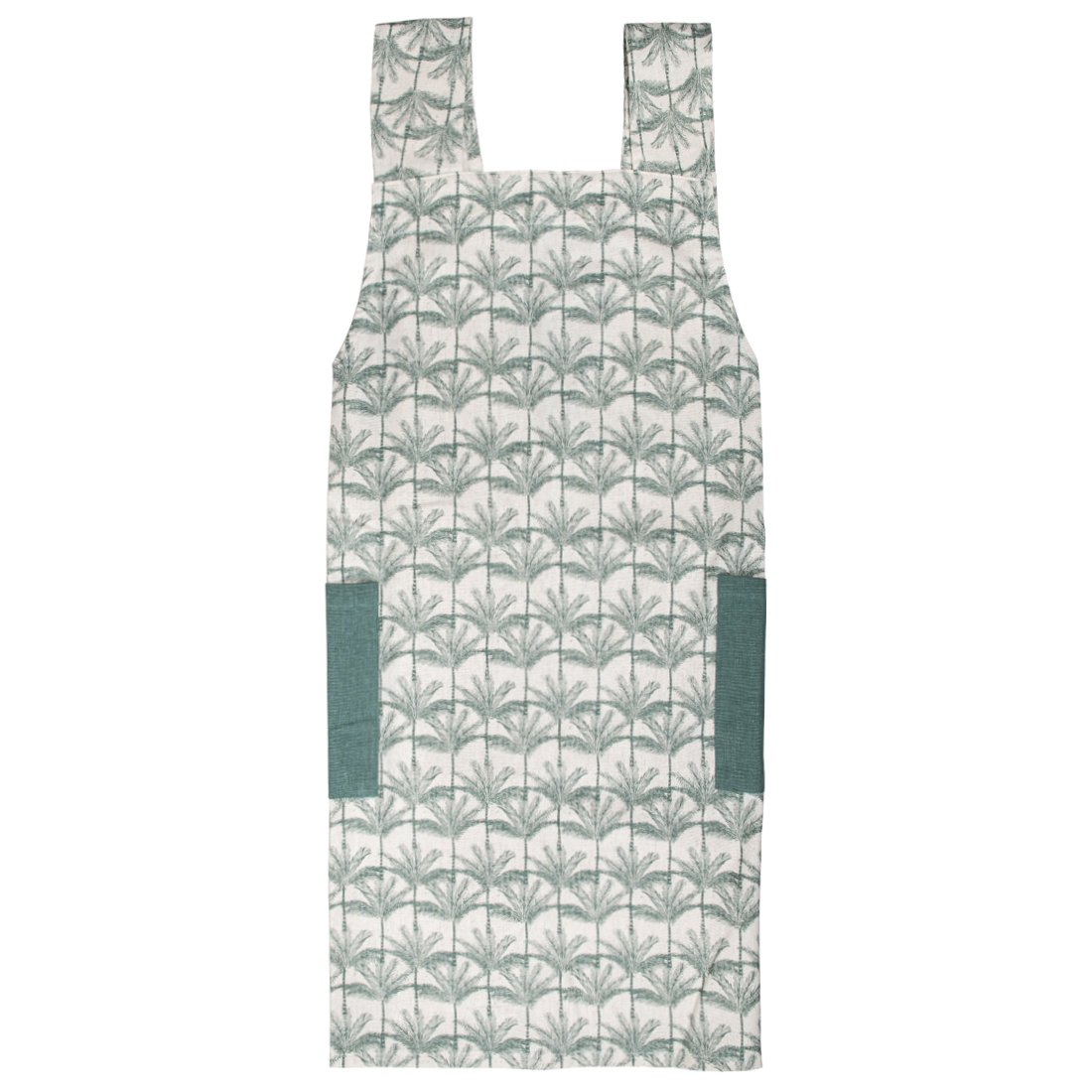 Tablier de cuisine palmiers - MT - Mondial Tissus