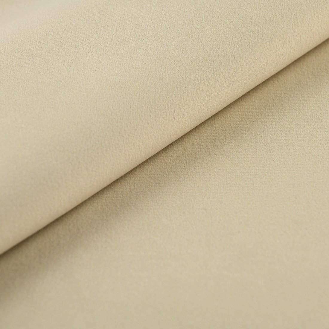 Tissu velours mat Budapest écru