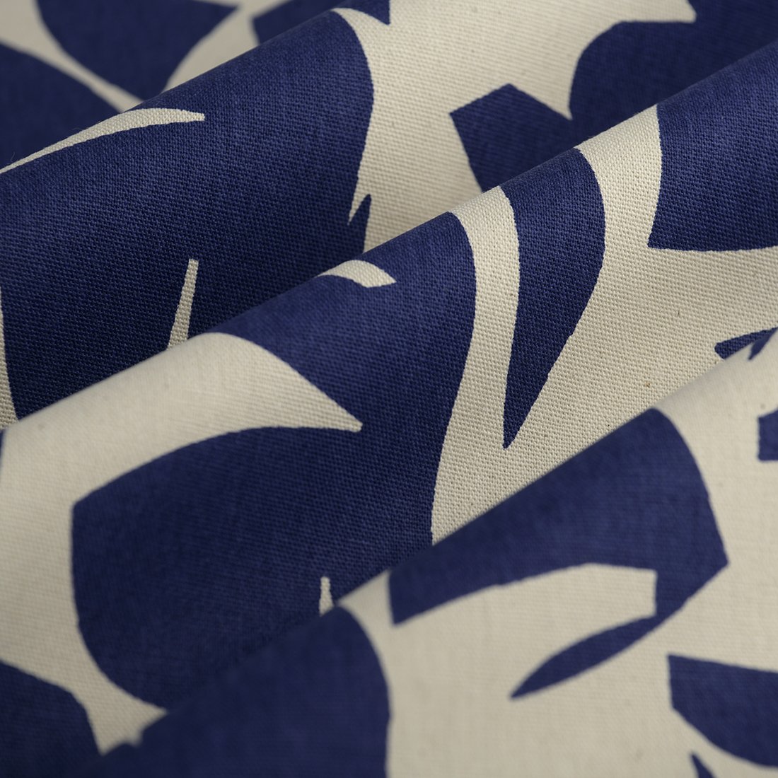 Tissu bachette papercut bleu - MT