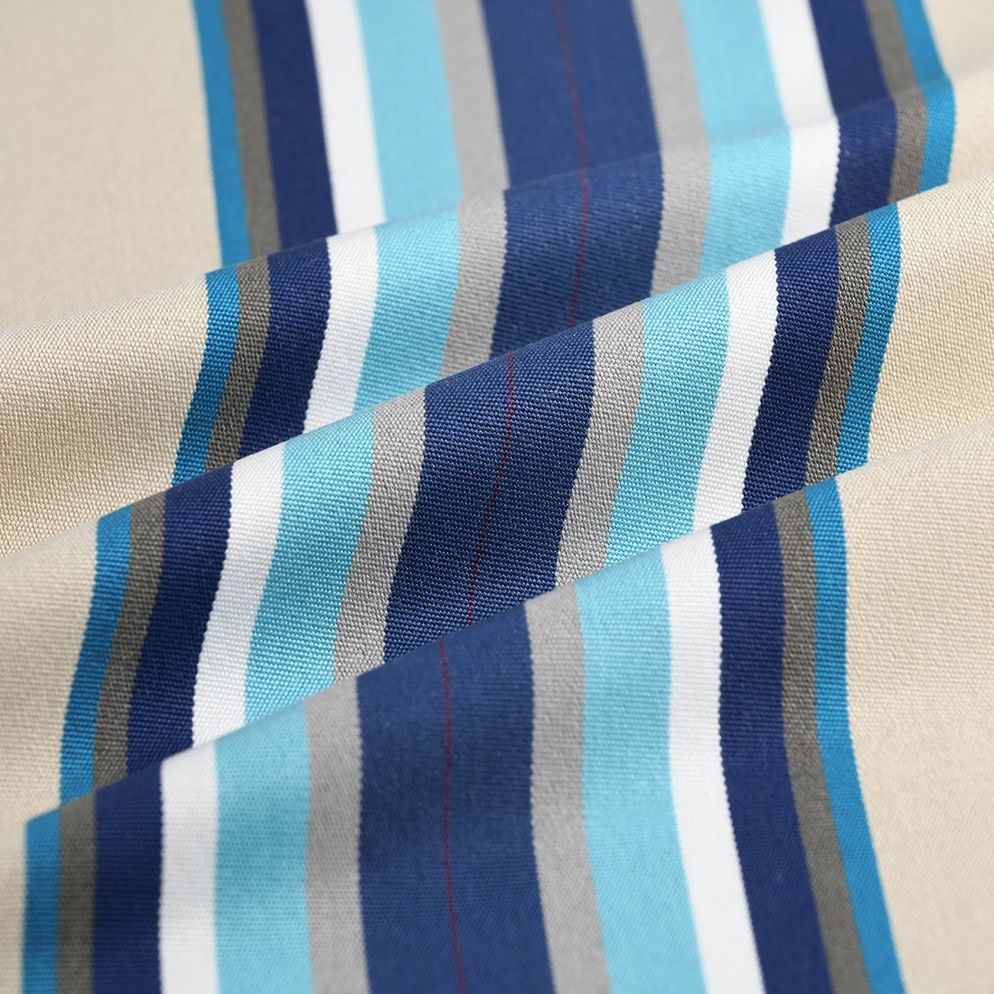 Tissu toile transat Ferret bleu 44cm