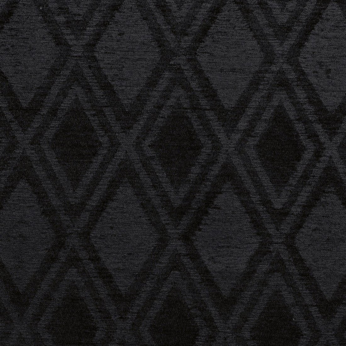 Tissu jacquard lourd Sophia noir