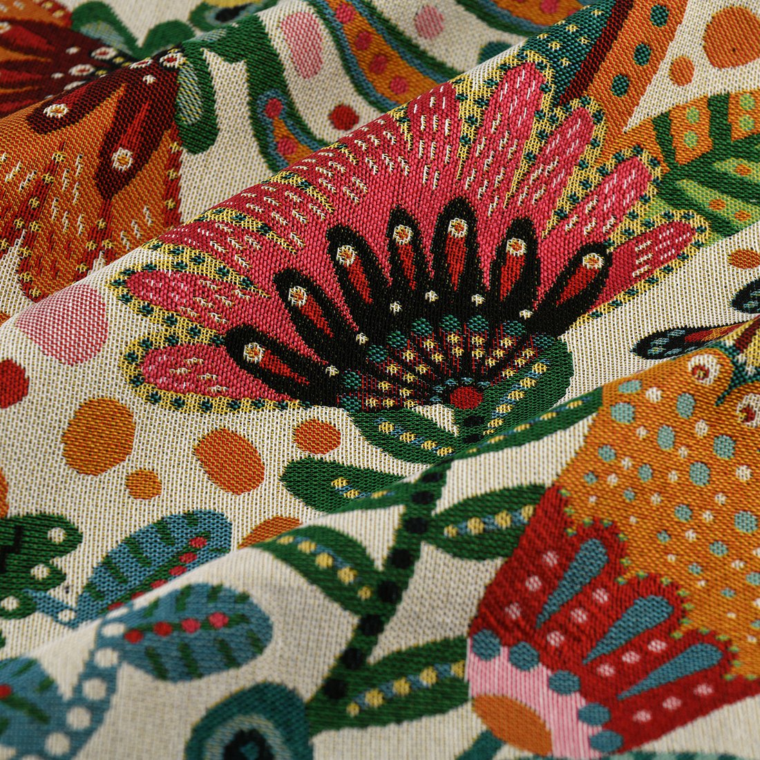 Tissu jacquard Gina