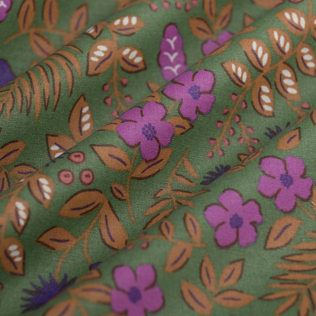 Tissu cretonne enduite Shaino